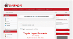 Desktop Screenshot of feuerwehr-lauchhammer.de
